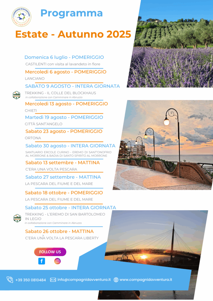 Programma Estate Autunno 2025